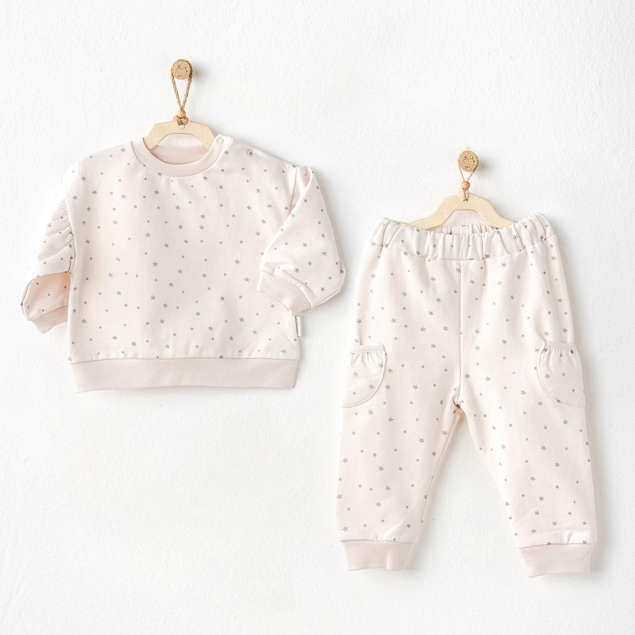 ANW-AC25100Kız Bebek Takım 2'li Set Sweet Penguin AC25100