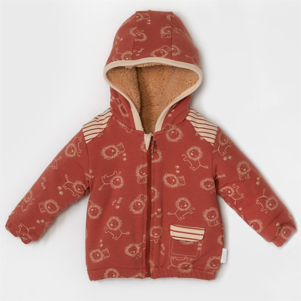 Andywawa Ac22245 Bebek Mont Coat Welsoft Little Lion