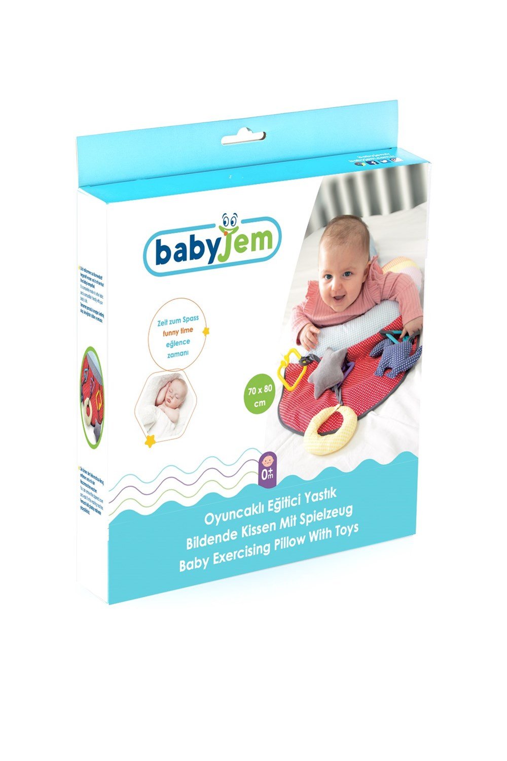 Babyjem Oyuncaklı Eğitici Yastık