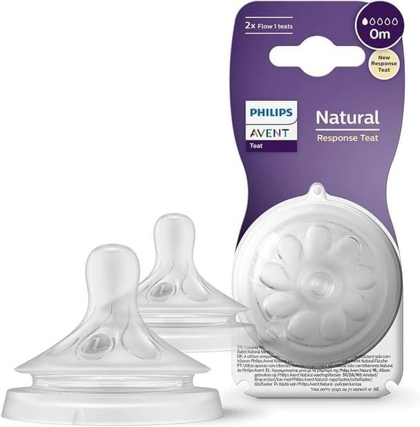 PAV-SCY961/02Philips Natural Response Doğal Tepkili 2'li Biberon Emziği 1 Numara