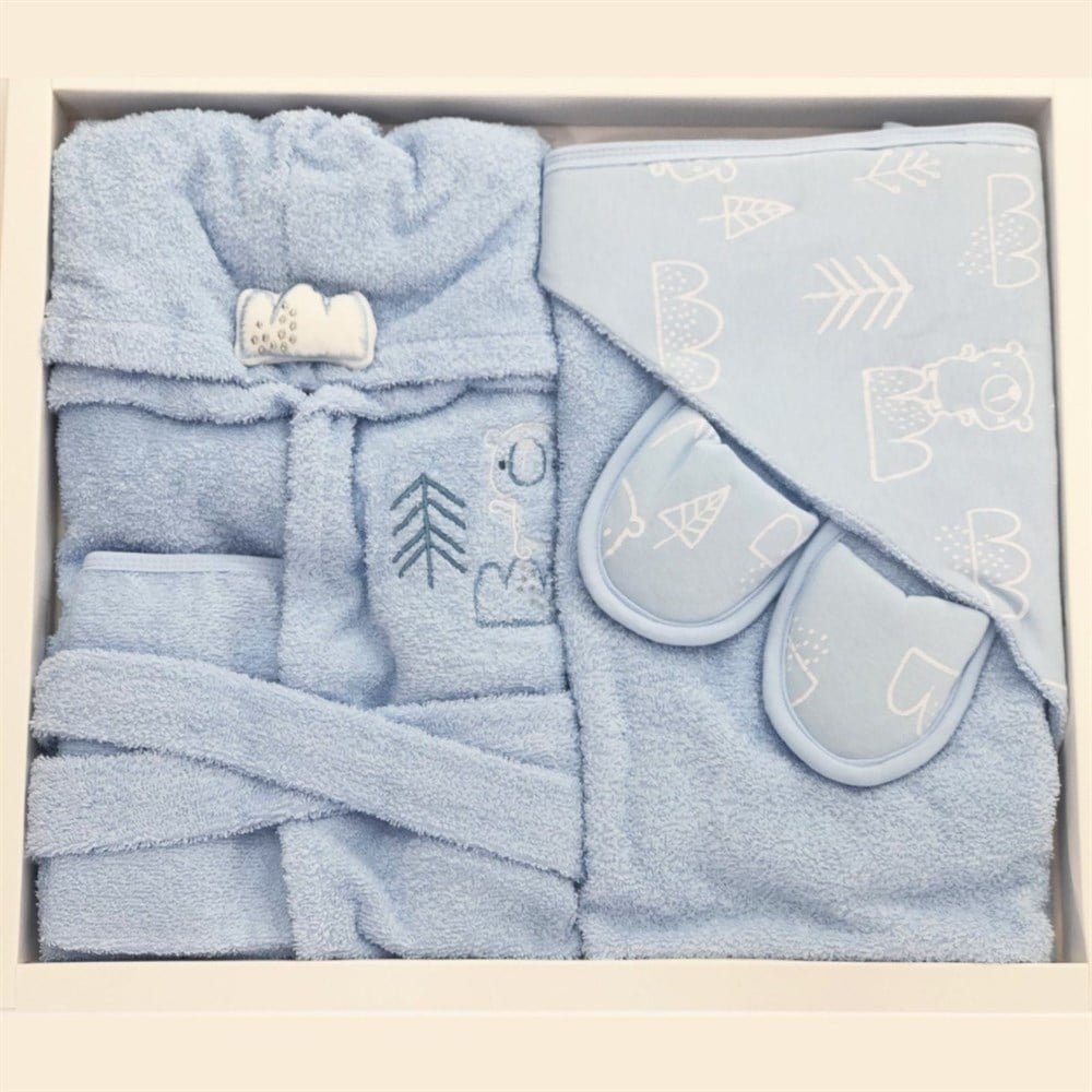Caramell 5775 Bebek Bornoz Seti