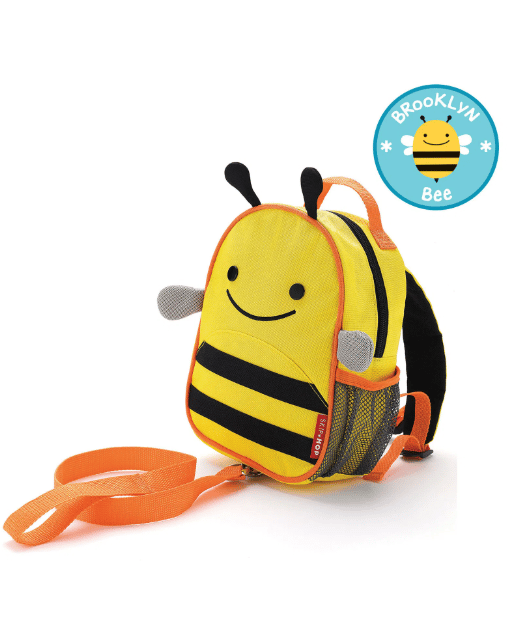 SKP-212205Skip Hop Emniyet Kemerli Sırt Çantası Arı Sarı