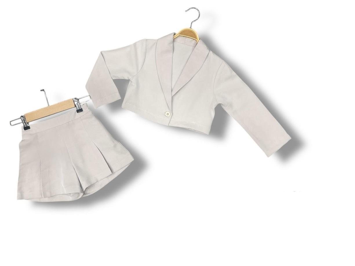 CKB-CK50447Kız Çocuk Ceket+Şort Takım CK50447