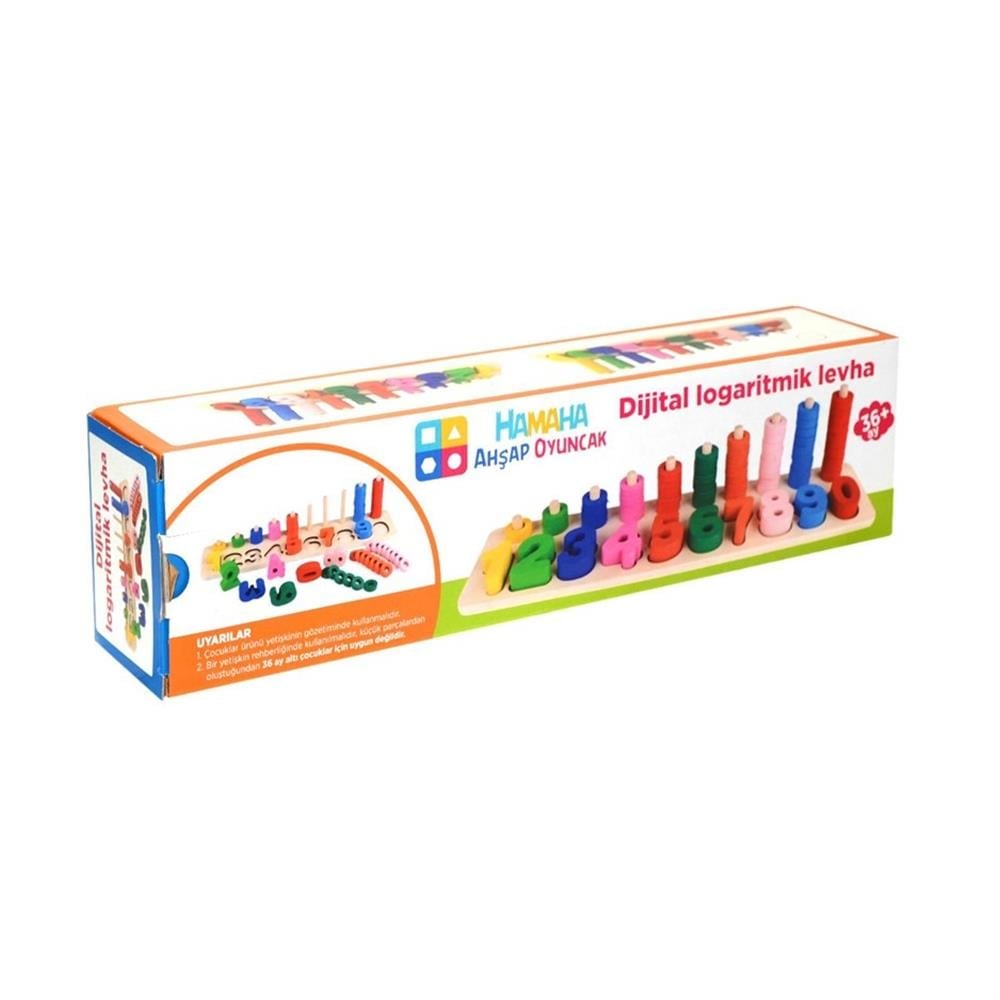 HMH-001Ahşap Hamaha Wooden Toys Sayı Dizilişleri
