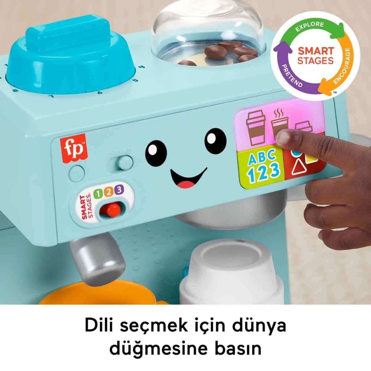 MATE-HYR99Fisher Price Sesli Eğlen ve Öğren Kahve Yapmayı Öğreniyorum HYR99