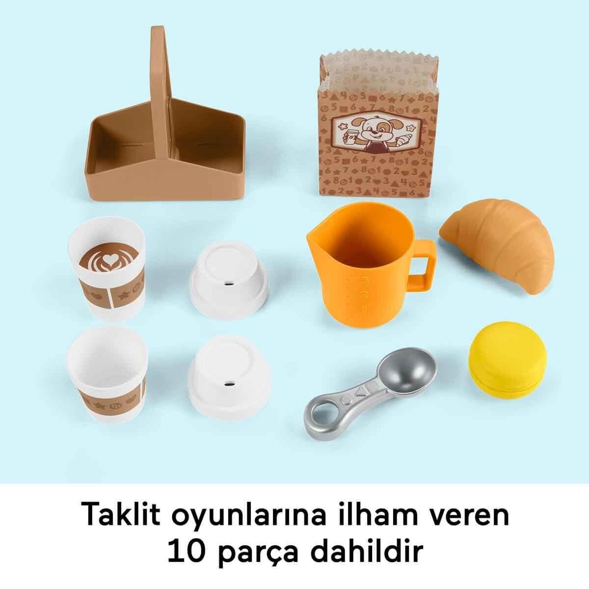 MATE-HYR99Fisher Price Sesli Eğlen ve Öğren Kahve Yapmayı Öğreniyorum HYR99
