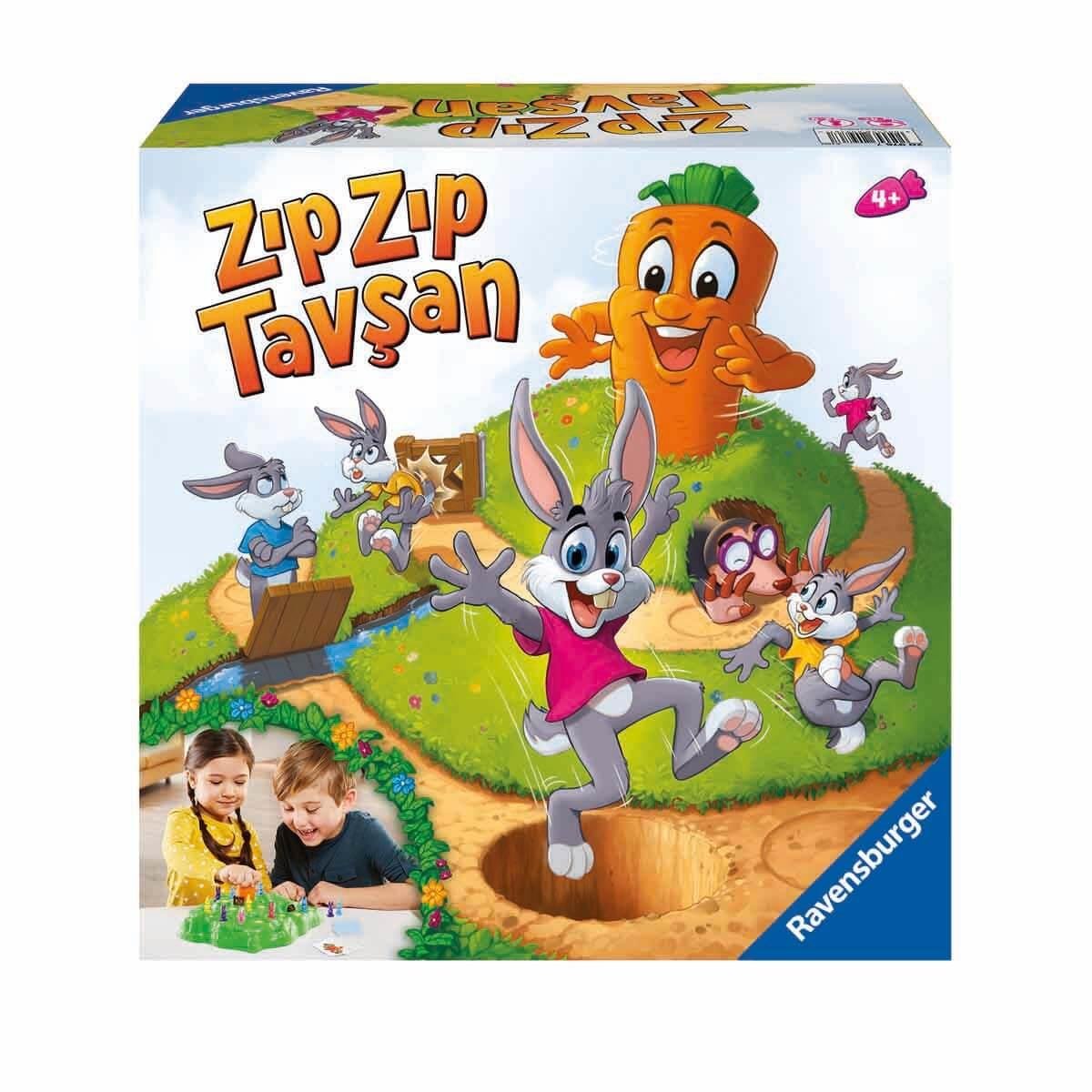 ADO-ROT209767Ravensburger ZıpZıp Tavşan 209767 Kutu Oyunu