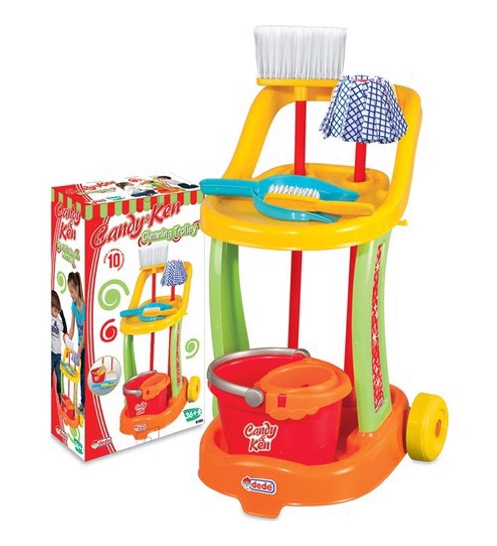 Fen Toys Oyuncak Candy Temizlik Arabası 10 Parça