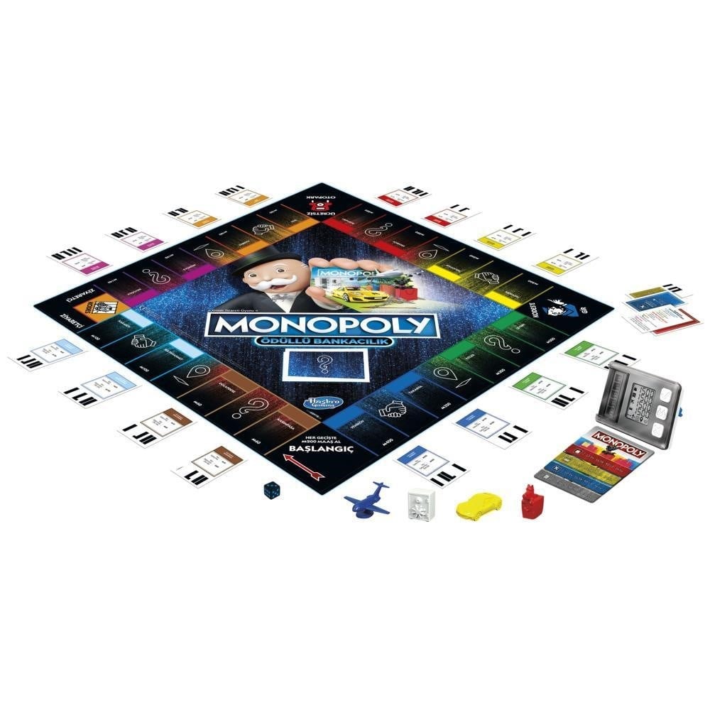 Hasbro E8978 Monopoly Ödüllü Bankacılık