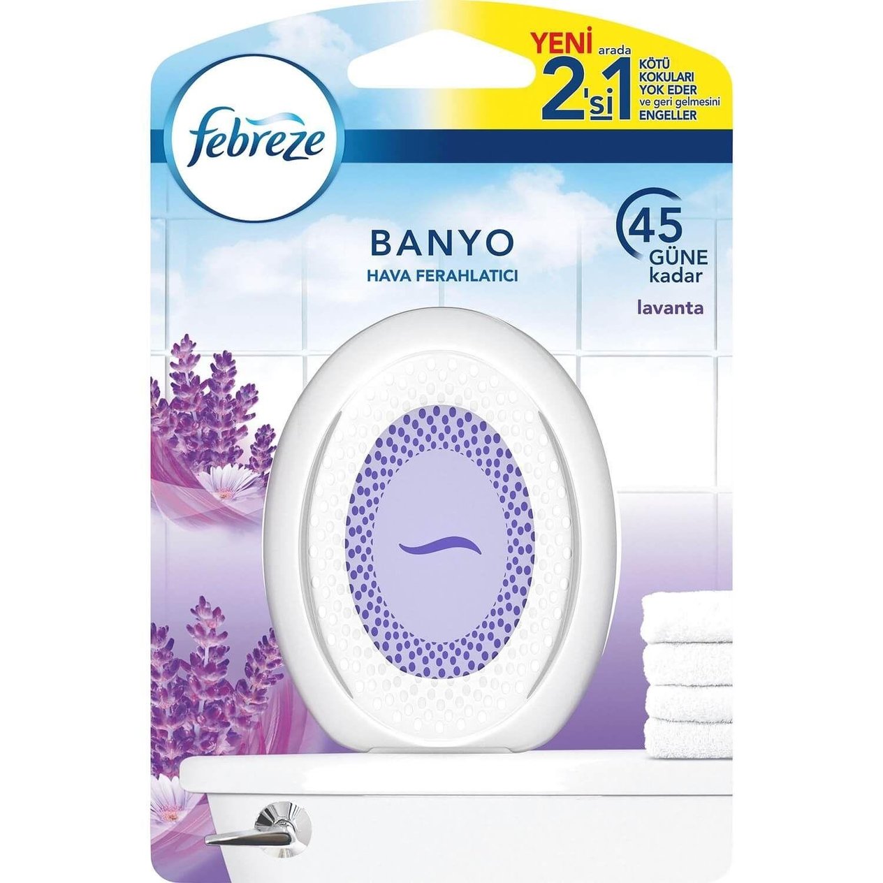 FEB-1610Febreze Hava Ferahlatıcı Banyo Oda Kokusu Lavanta