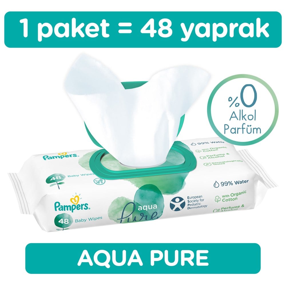 PRI-TEKPrima Pure Aqua Tekli Islak Mendil
