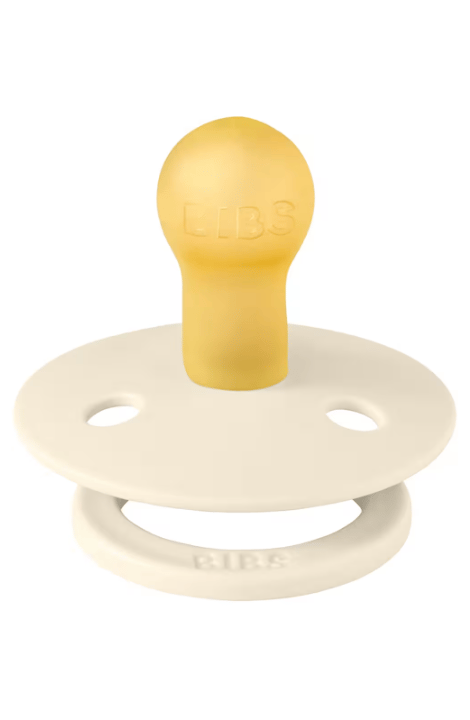 BBS-20015245Bibs Studio Colour Pin Kauçuk Emzik- Vanilla 6+Ay
