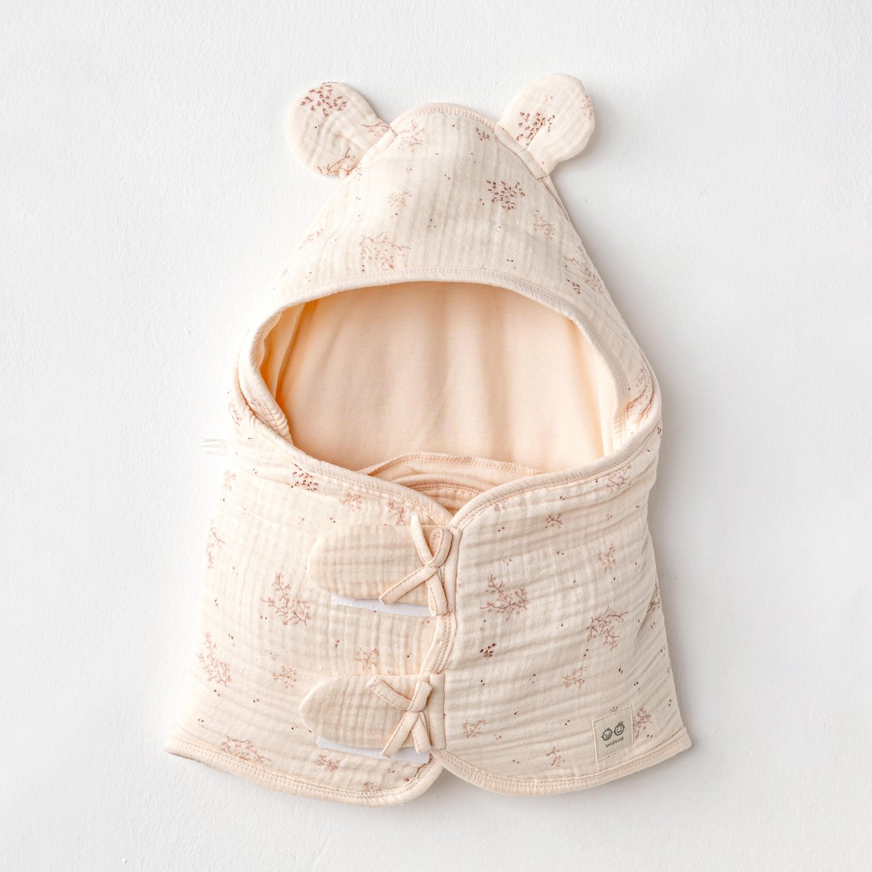 ANW-AC24695Kız Bebek Kundak Swaddle Pretty Flowers AC24695