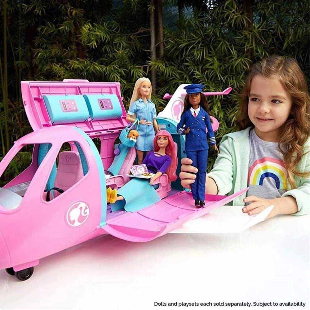 Mattel Fisher Price GDG76 Barbie'nin Büyük Pembe Uçağı