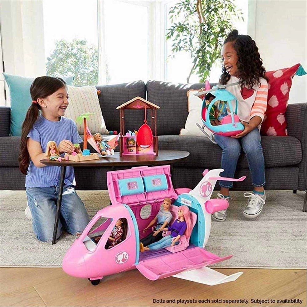 Mattel Fisher Price GDG76 Barbie'nin Büyük Pembe Uçağı