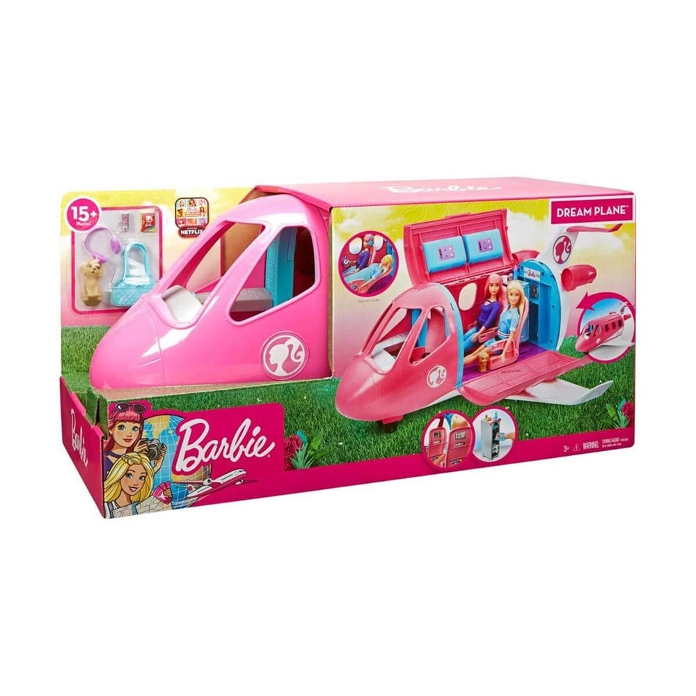 Mattel Fisher Price GDG76 Barbie'nin Büyük Pembe Uçağı