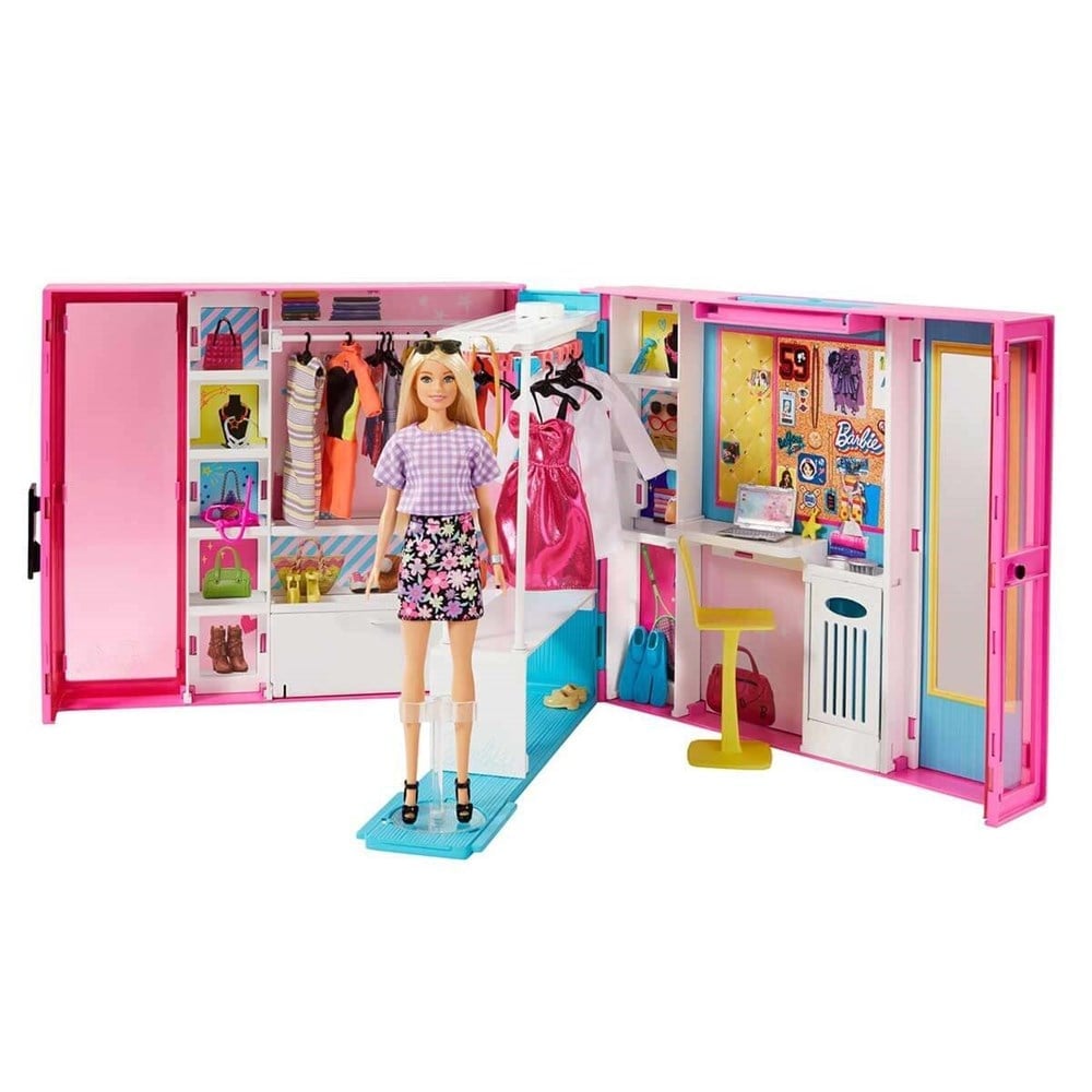 Mattel GBK10 Barbienin Rüya Dolap Seti
