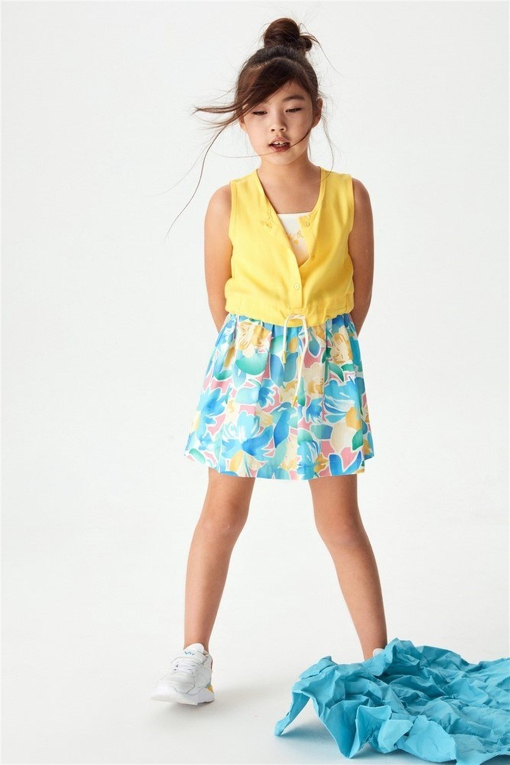 NK Kids NM52502 Kız Çocuk Alaca Etek