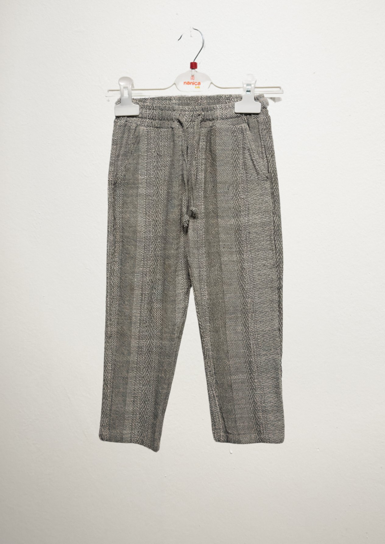 NC-125202Erkek Çocuk Jakarlı Pantolon 125202