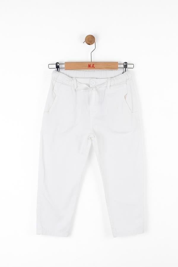 NKY-68510Erkek Çocuk Blanc Pantolon 68510