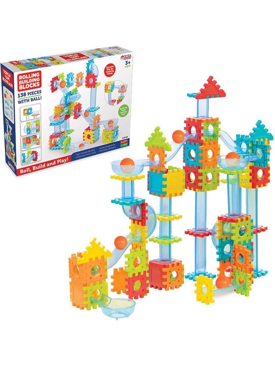 FEN-04046Dede Oyuncak Toplu Yapı Blokları 138 Parça 04046