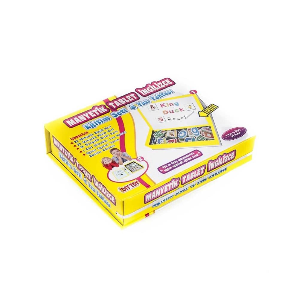 TABA-T01001147Dıytoy Manyetik Tablet İngilizce Eğitim Seti ve Yazı Tahtası