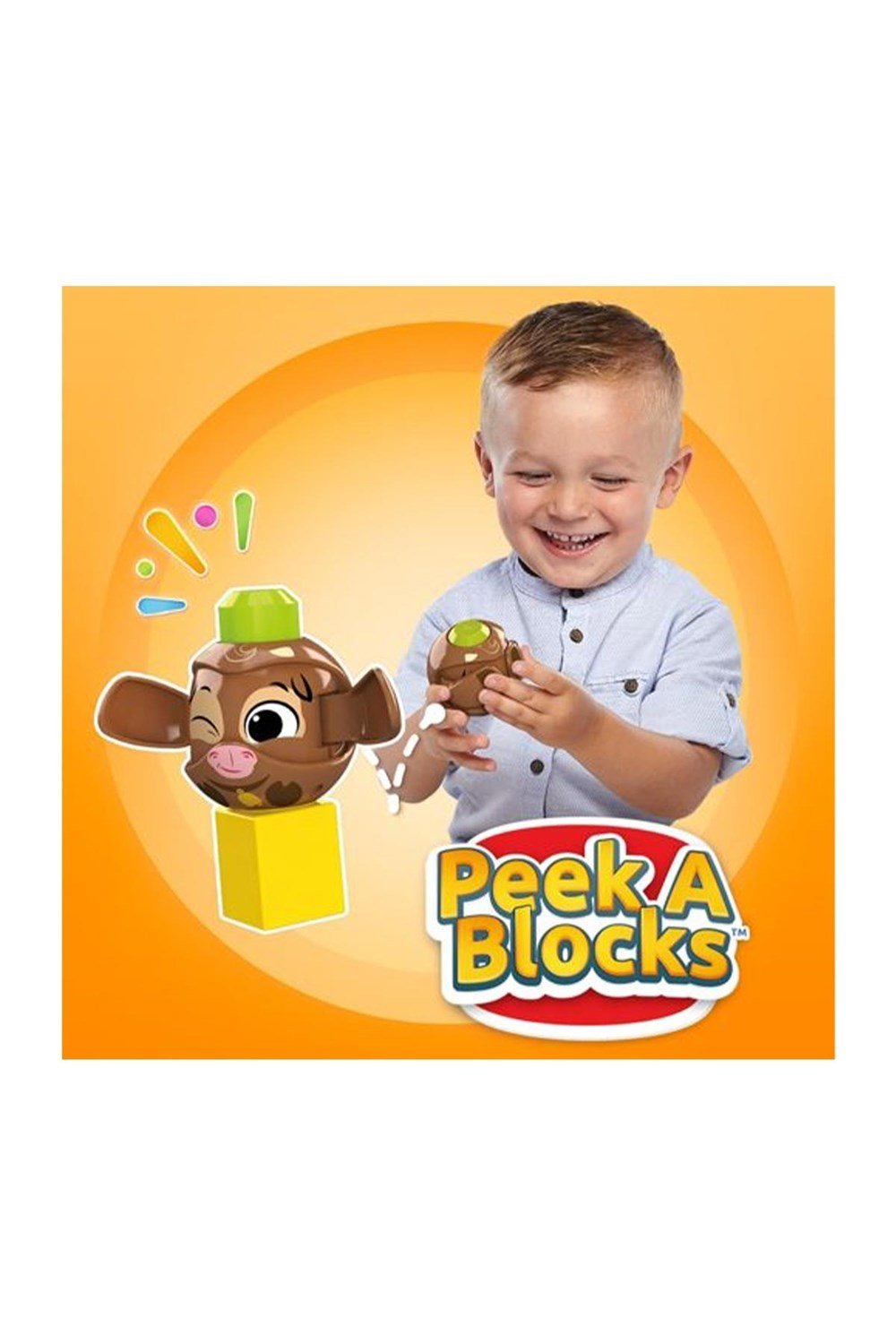 MATE-GRJ18Mega Bloks GRJ18 Peek A Blocks Çiftlik Oyun Seti