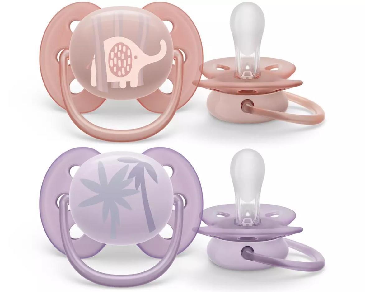 PAV-091/09Philips Avent SCF091/09 Ultra Soft 0-6 Ay 2'li Kız Emzik