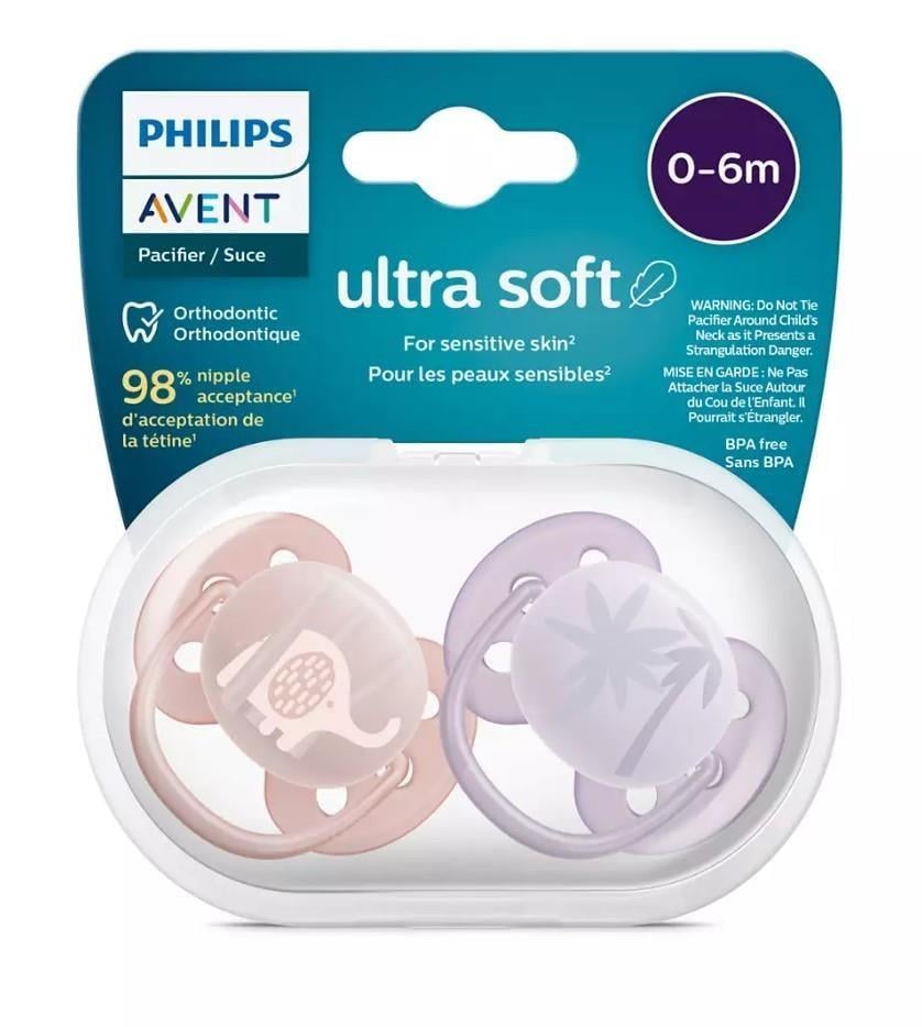 PAV-091/09Philips Avent SCF091/09 Ultra Soft 0-6 Ay 2'li Kız Emzik