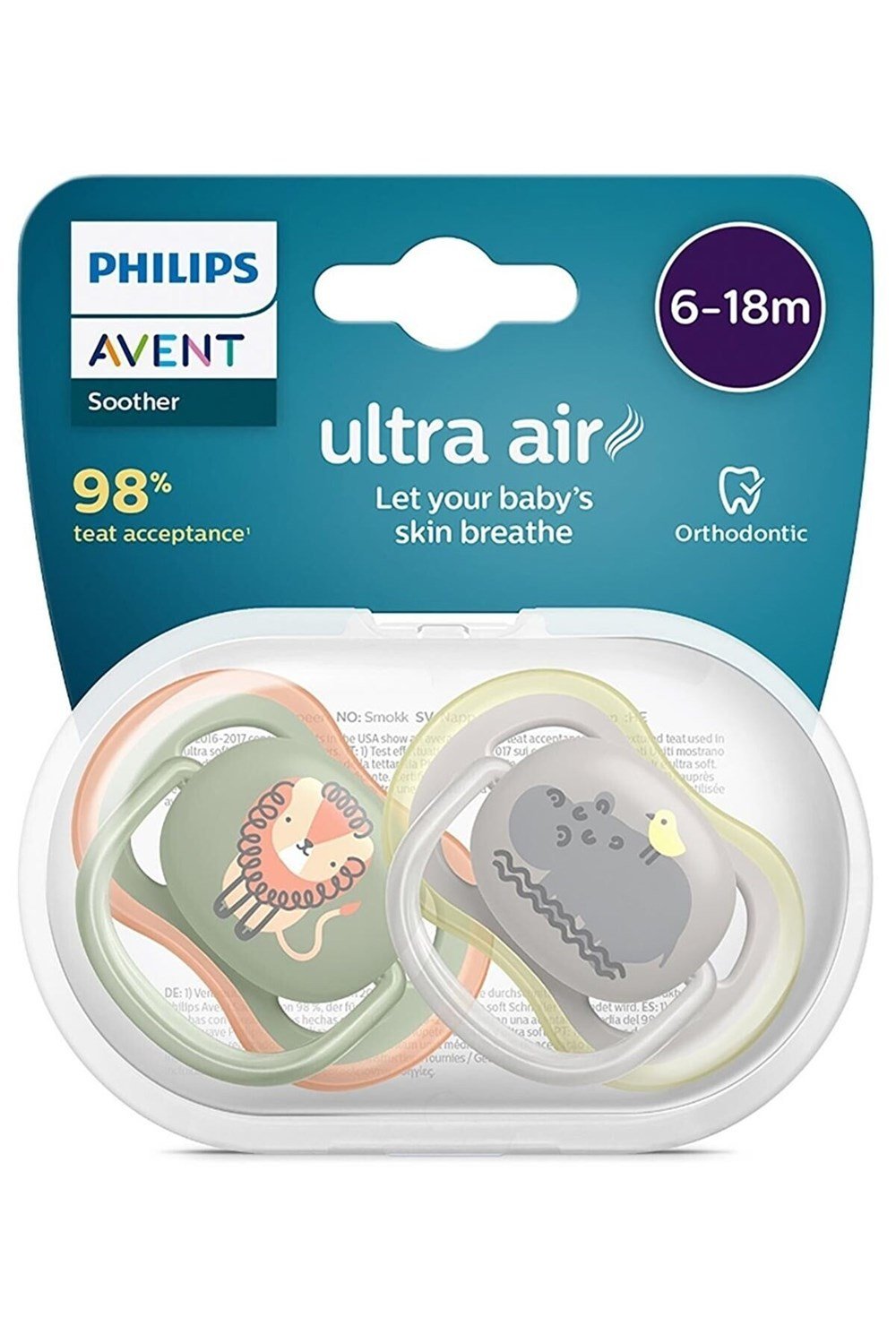 PAV-SCF08517Philips Avent Emzik Scf085/17 6-18 Ay Erkek Ultra Air