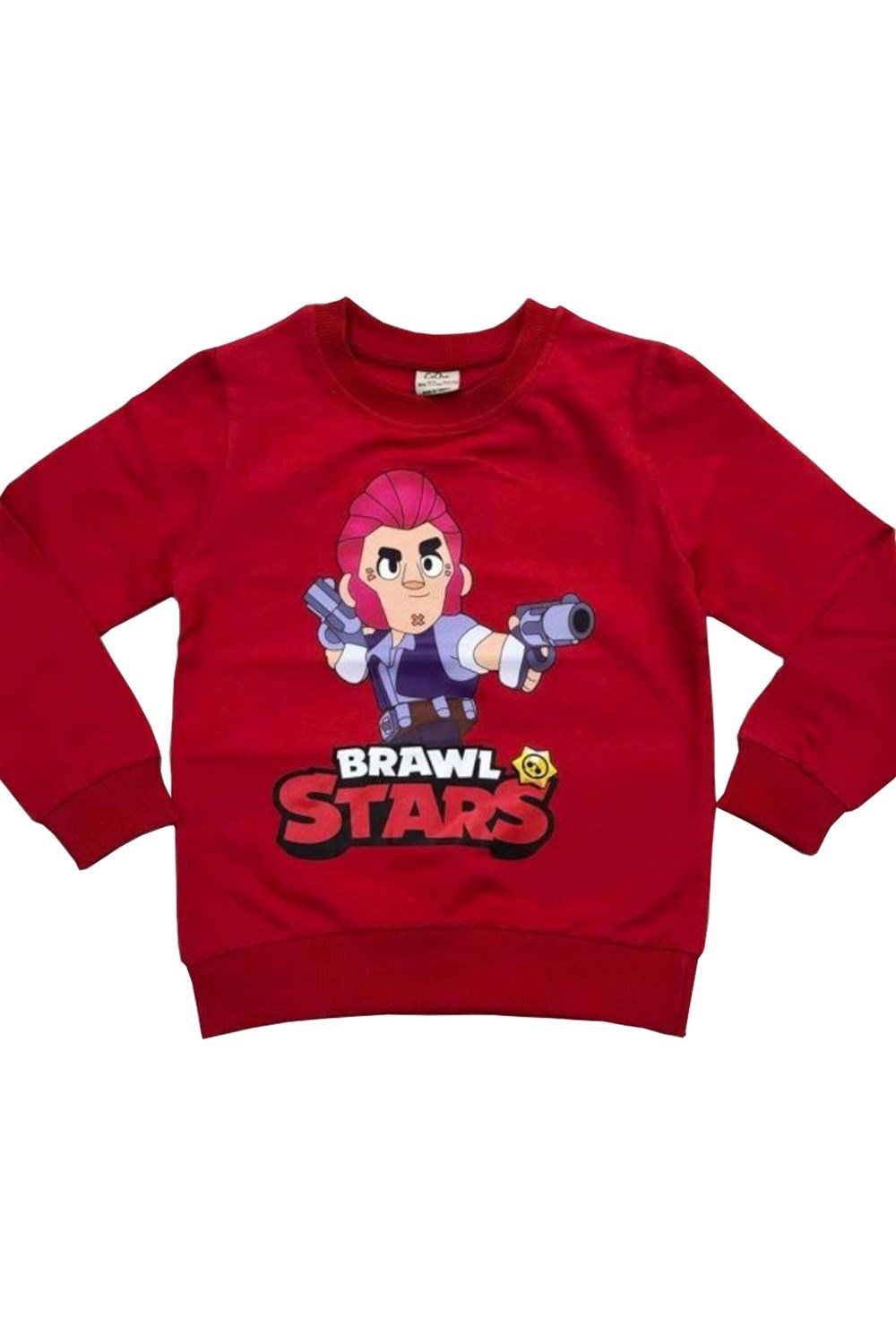 NBK-22019Name Kids Erkek Çocuk Brawl Star Baskılı Sweatshirt