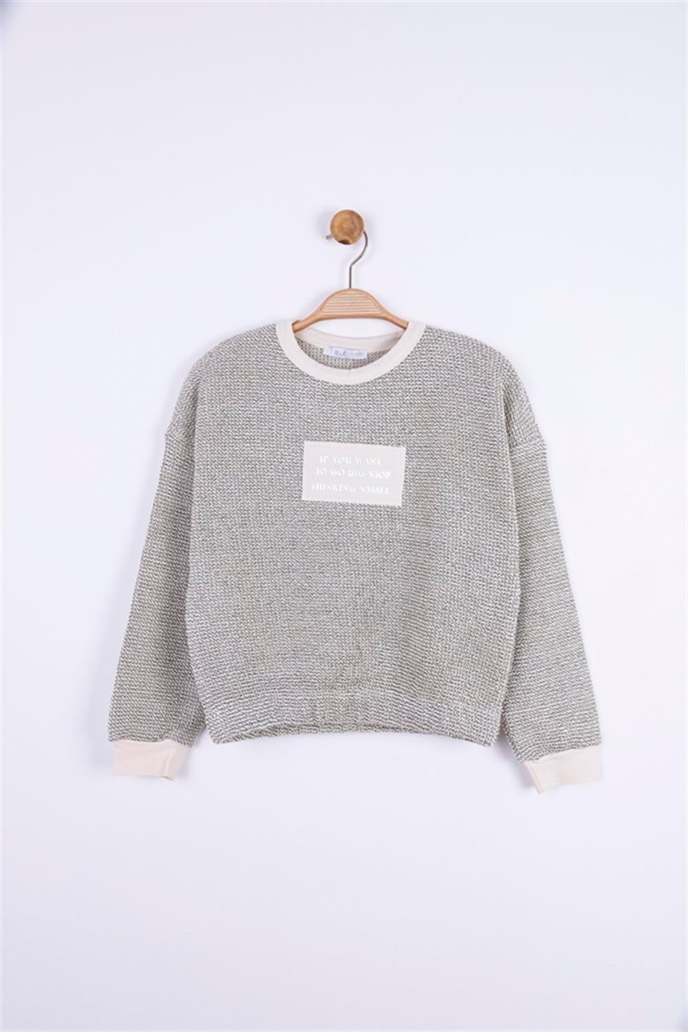 NK-35347Kız Çocuk Stop Sweat