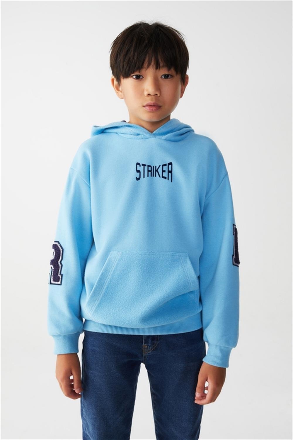 NK-45310Erkek Çocuk Kolej Sweat