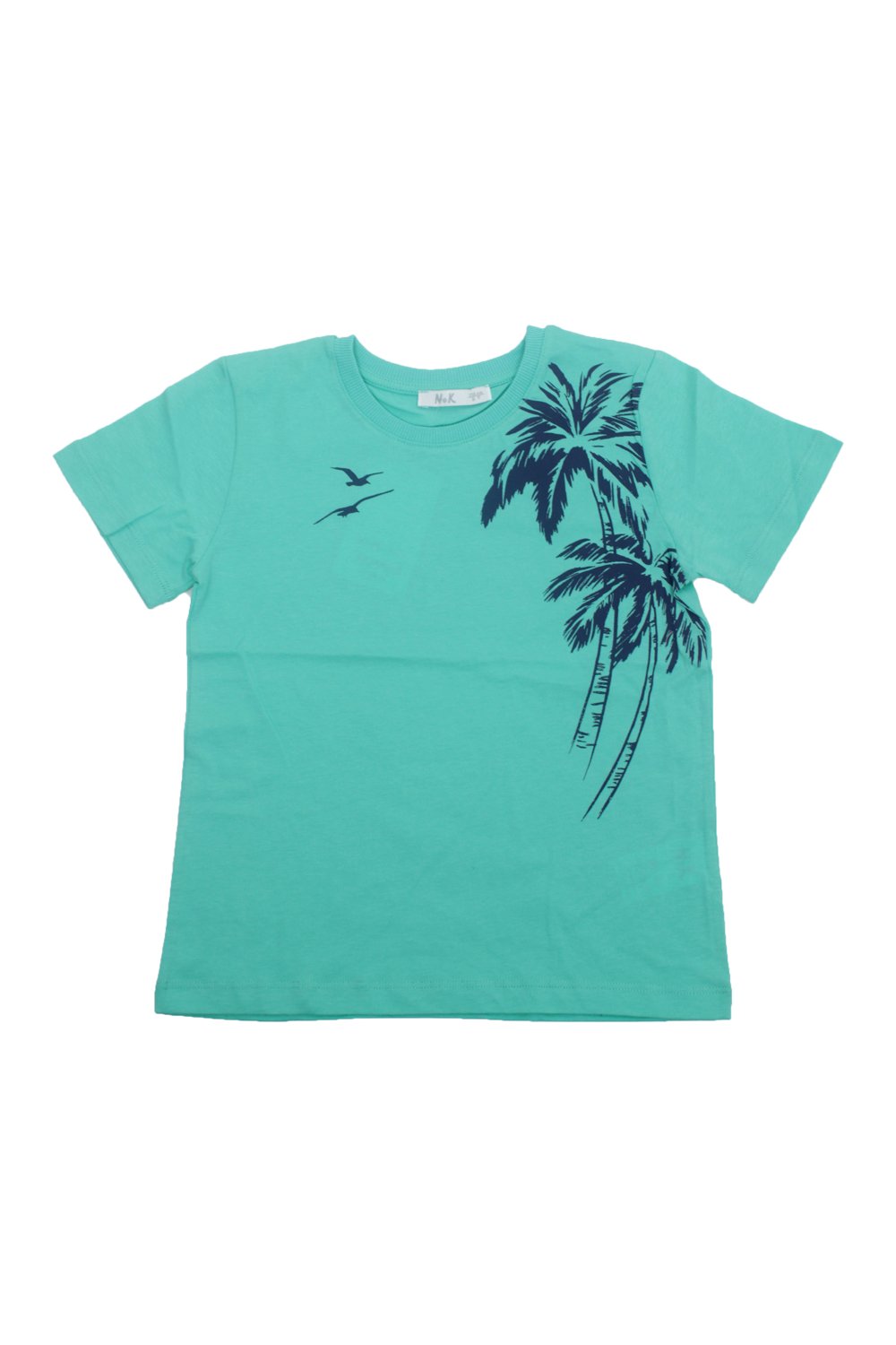 NKY-44549Erkek Çocuk Hawai Tshirt 44549