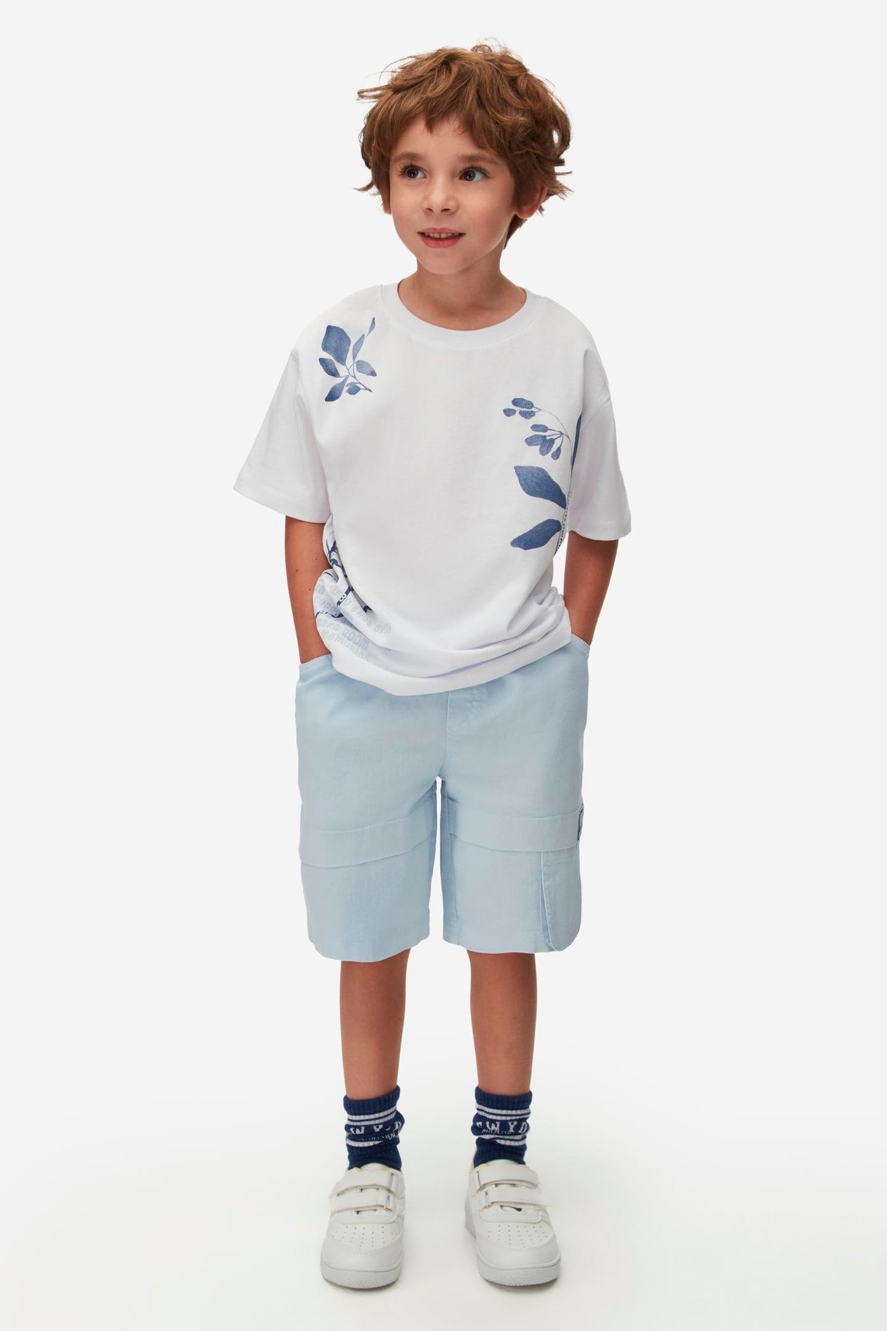 NKY-48501Erkek Çocuk Autumn Tshirt 48501