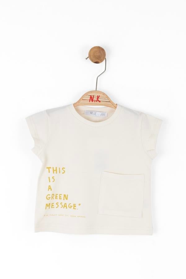 NKY-38608Kız Bebek Message Tshirt