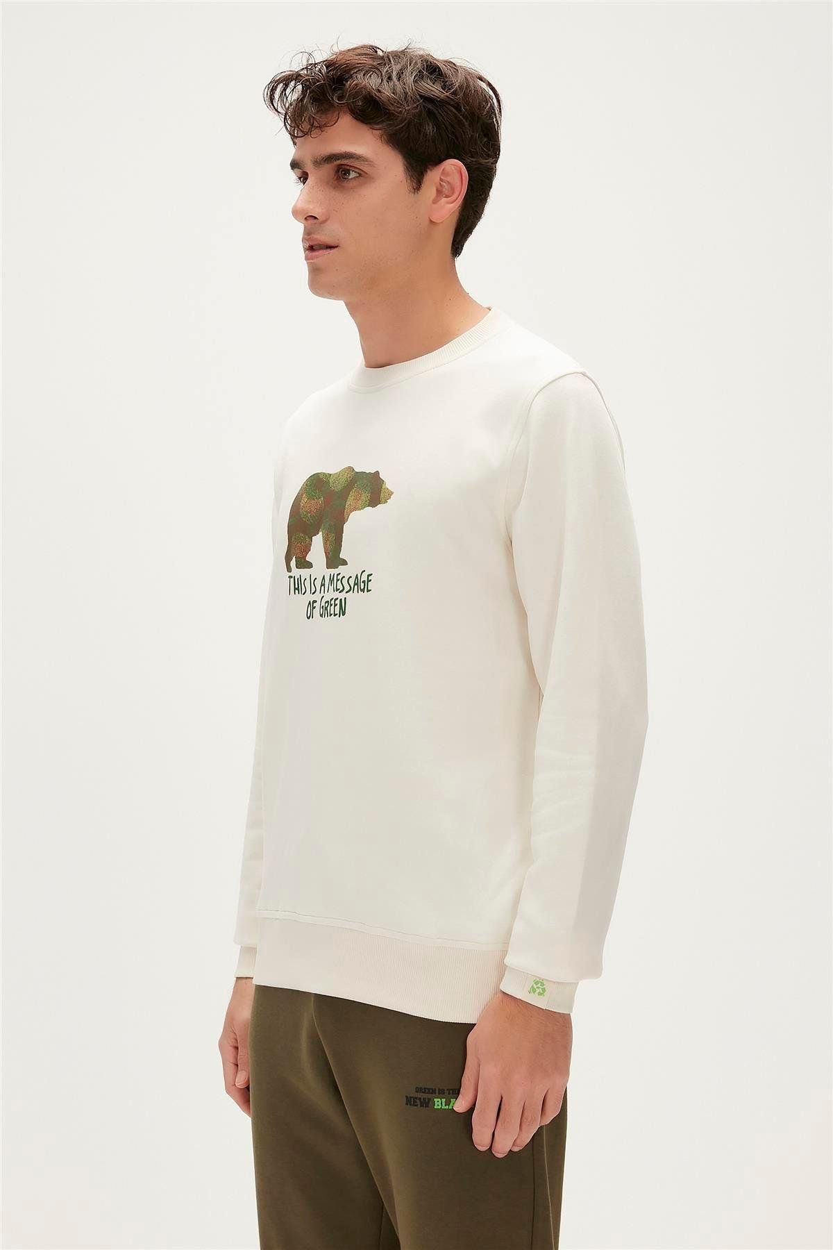 SweatshirtBad Bear23.02.12.033-C108BAD BEAR RE-FINGER Crewneck Erkek Sweatshirt