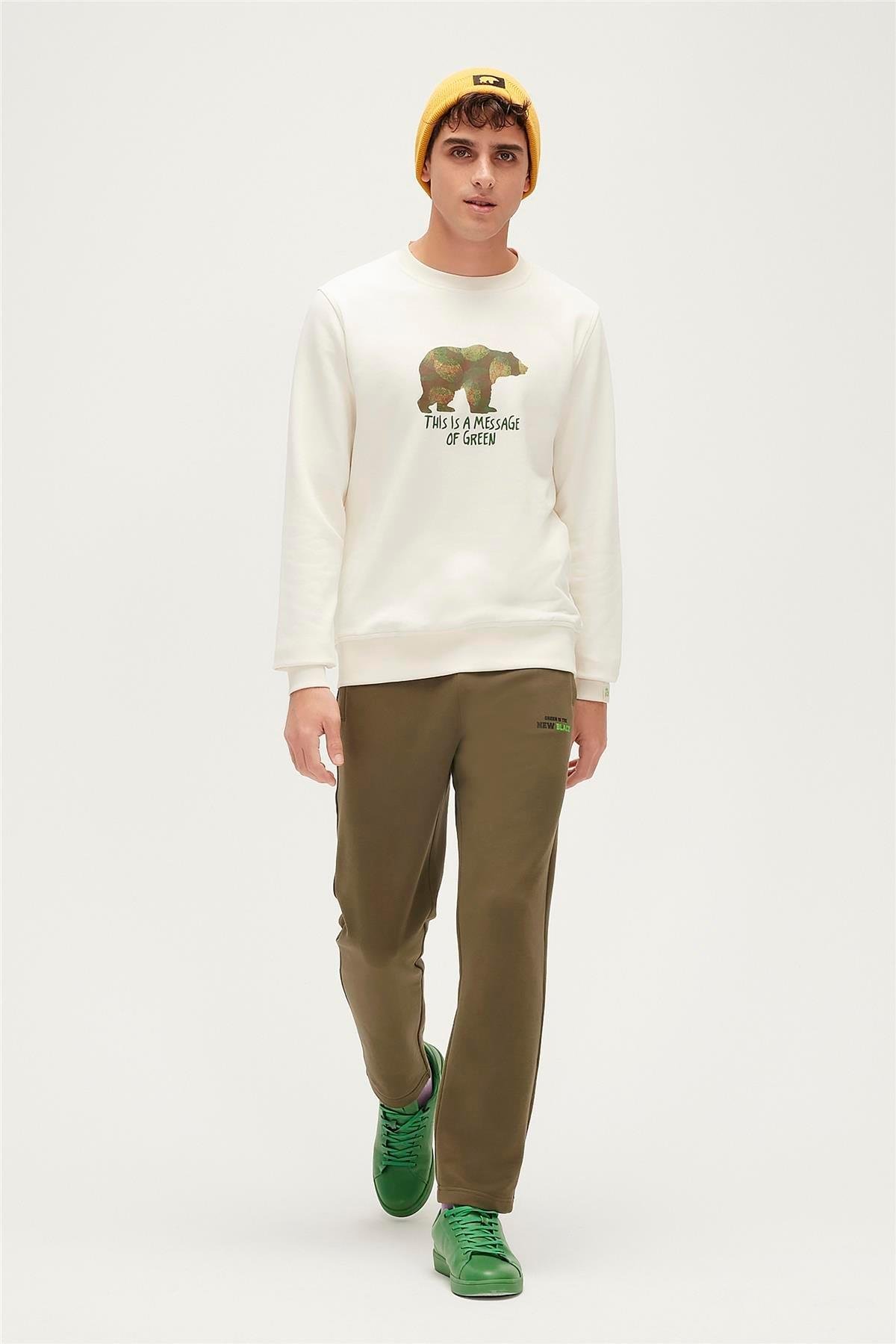 SweatshirtBad Bear23.02.12.033-C108BAD BEAR RE-FINGER Crewneck Erkek Sweatshirt