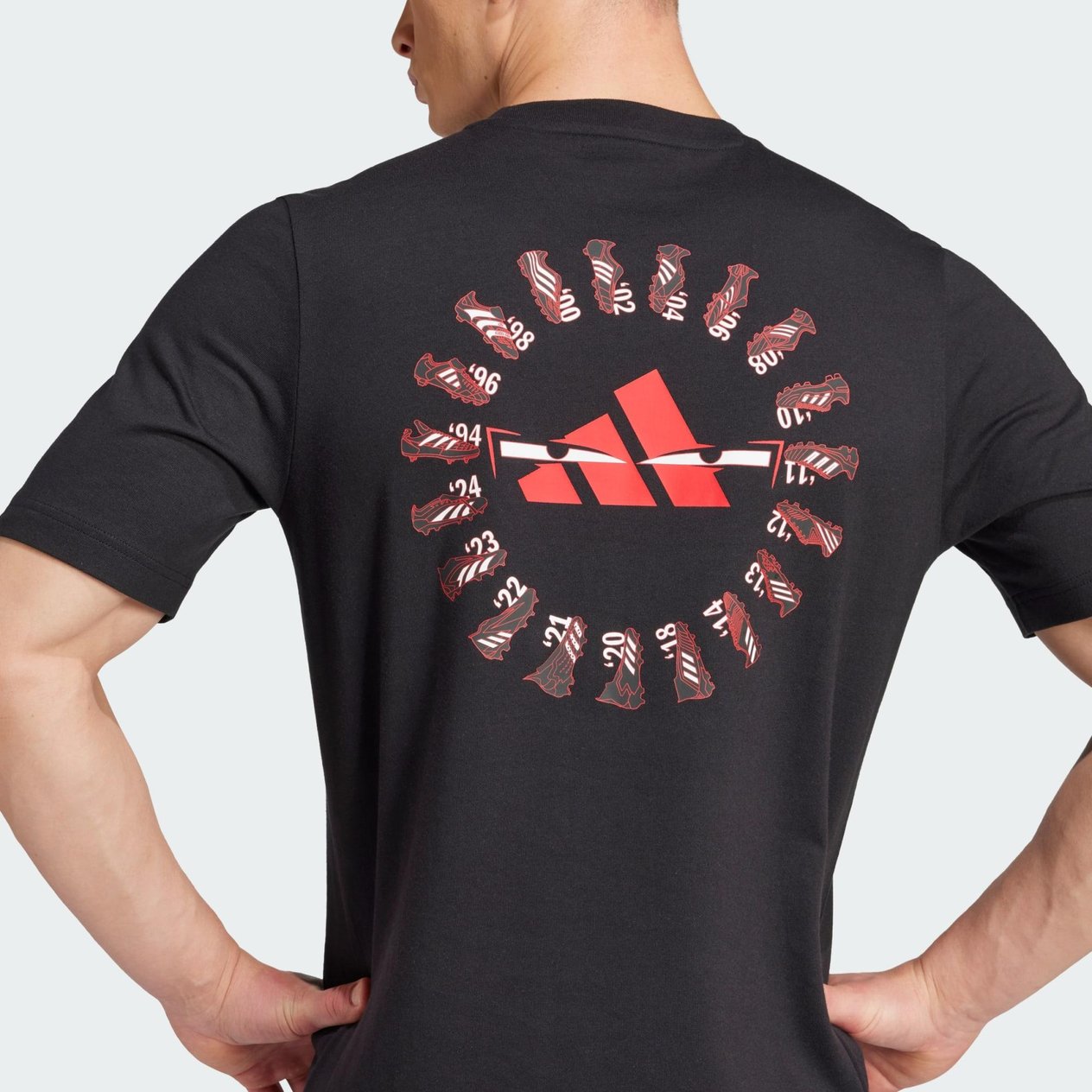 TişörtadidasJD8217adidas Predator History Graphic Tişört