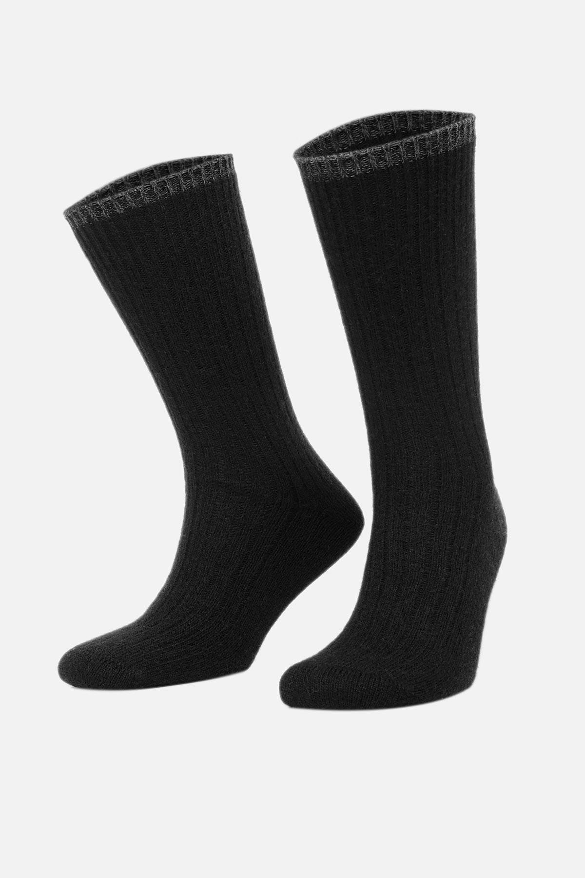 Aytuğ Erkek Kuzu Yünü (Lambswool) Tekli Soket Çorap