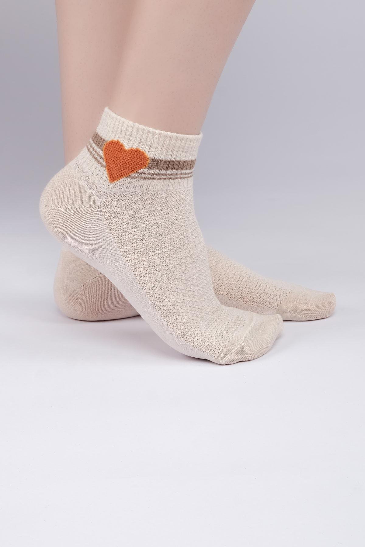 Aytuğ Kadın Modal Tekli Bej Sneaker(Patik) Çorap A 33273 BJ