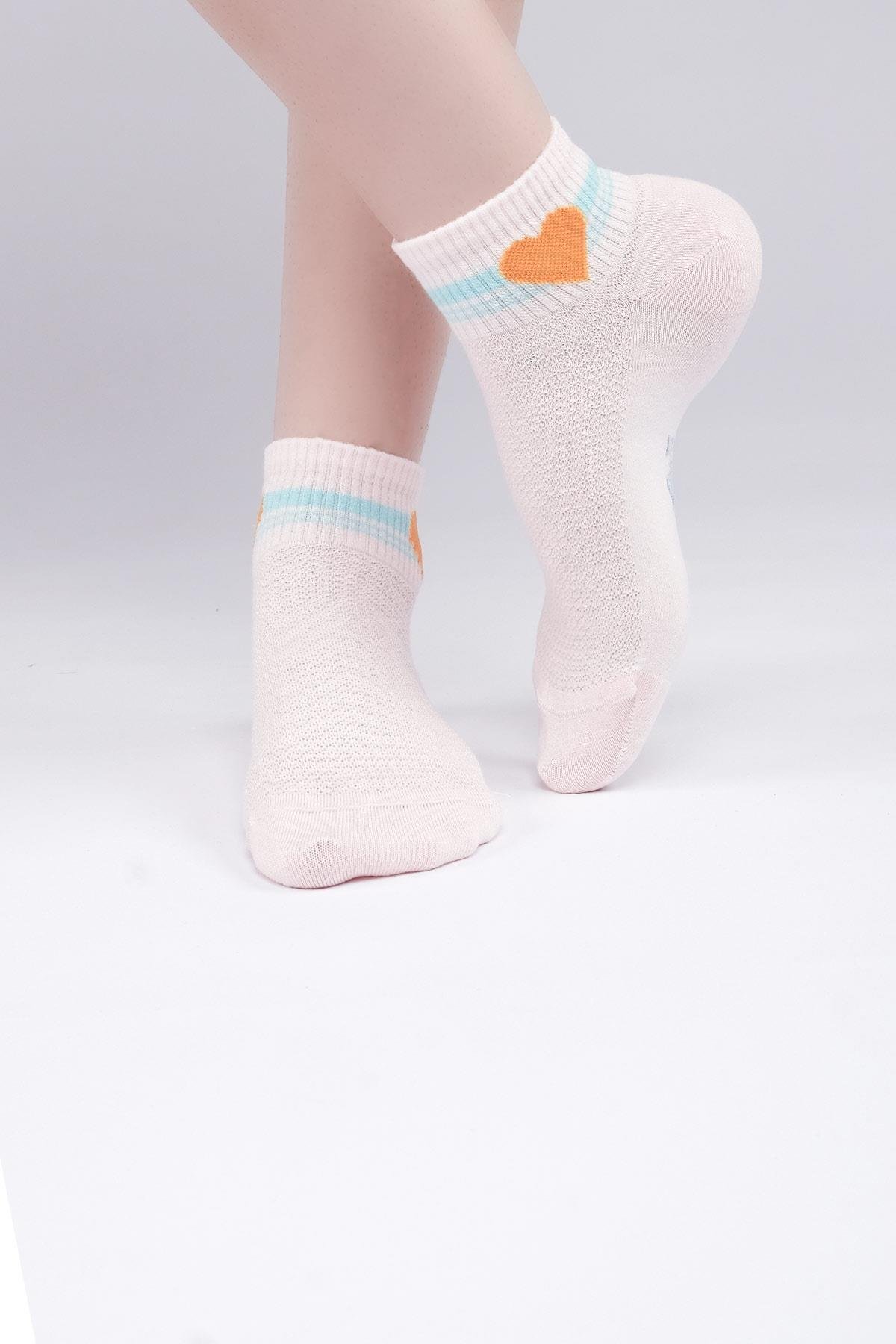 Aytuğ Kadın Modal Tekli Pembe Sneaker(Patik) Çorap A 33273 P