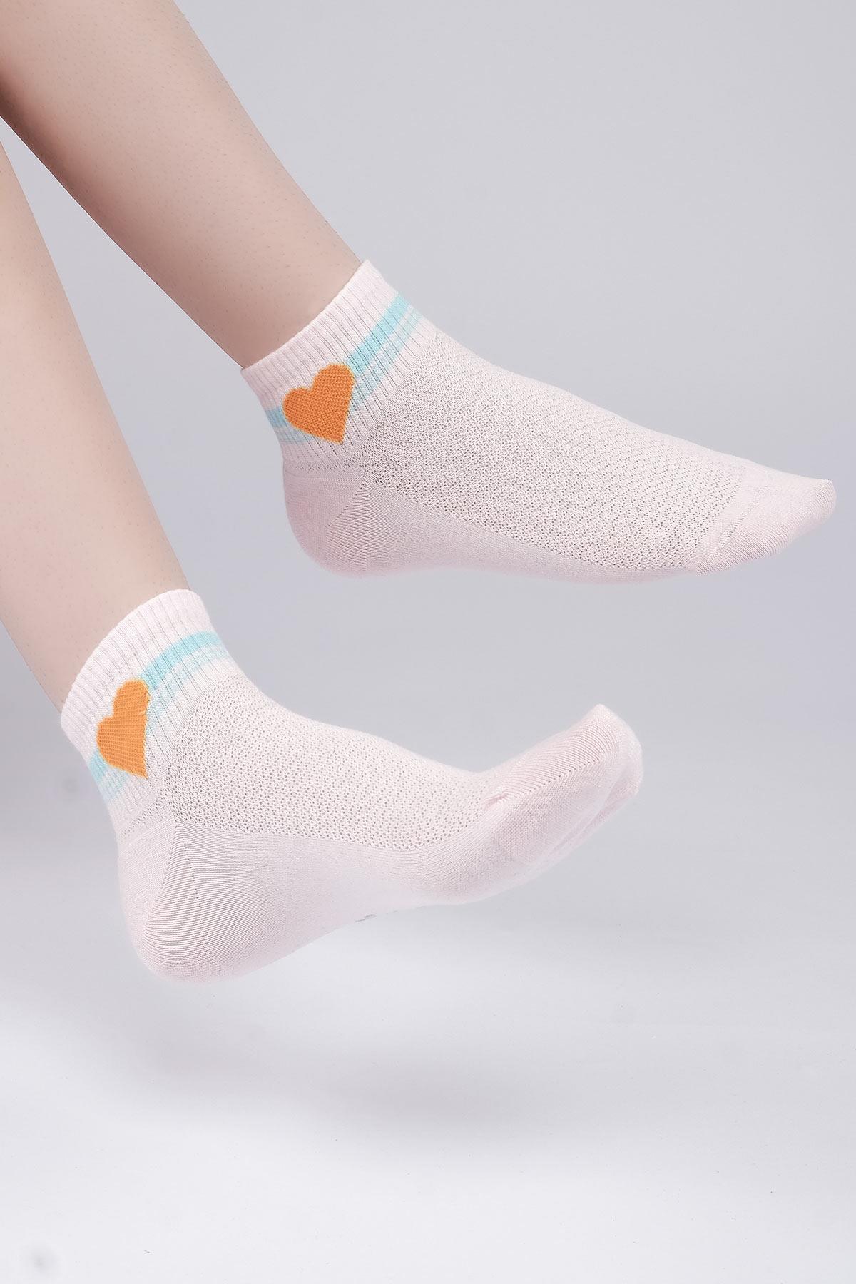Aytuğ Kadın Modal Tekli Pembe Sneaker(Patik) Çorap A 33273 P
