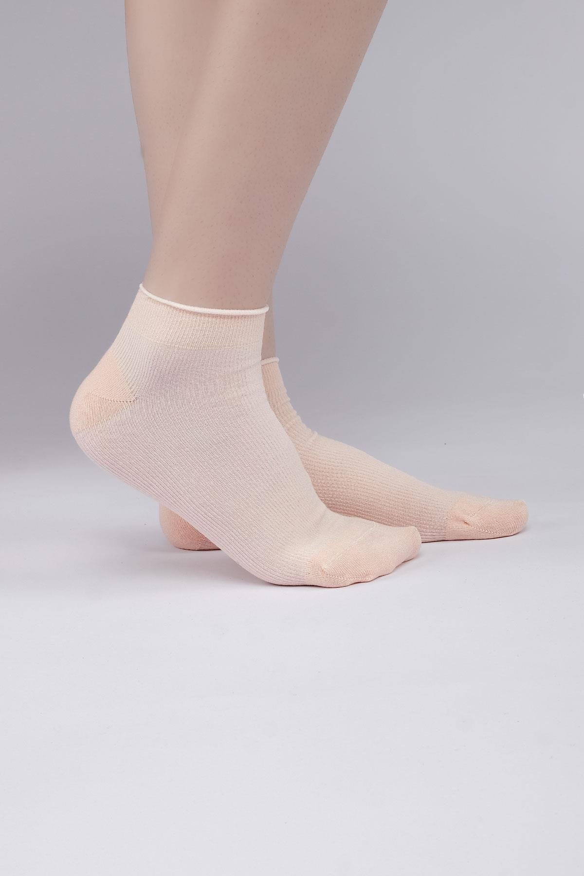 Aytuğ Kadın Modal Tekli Somon Sneaker(Patik) Çorap A 33267 SM