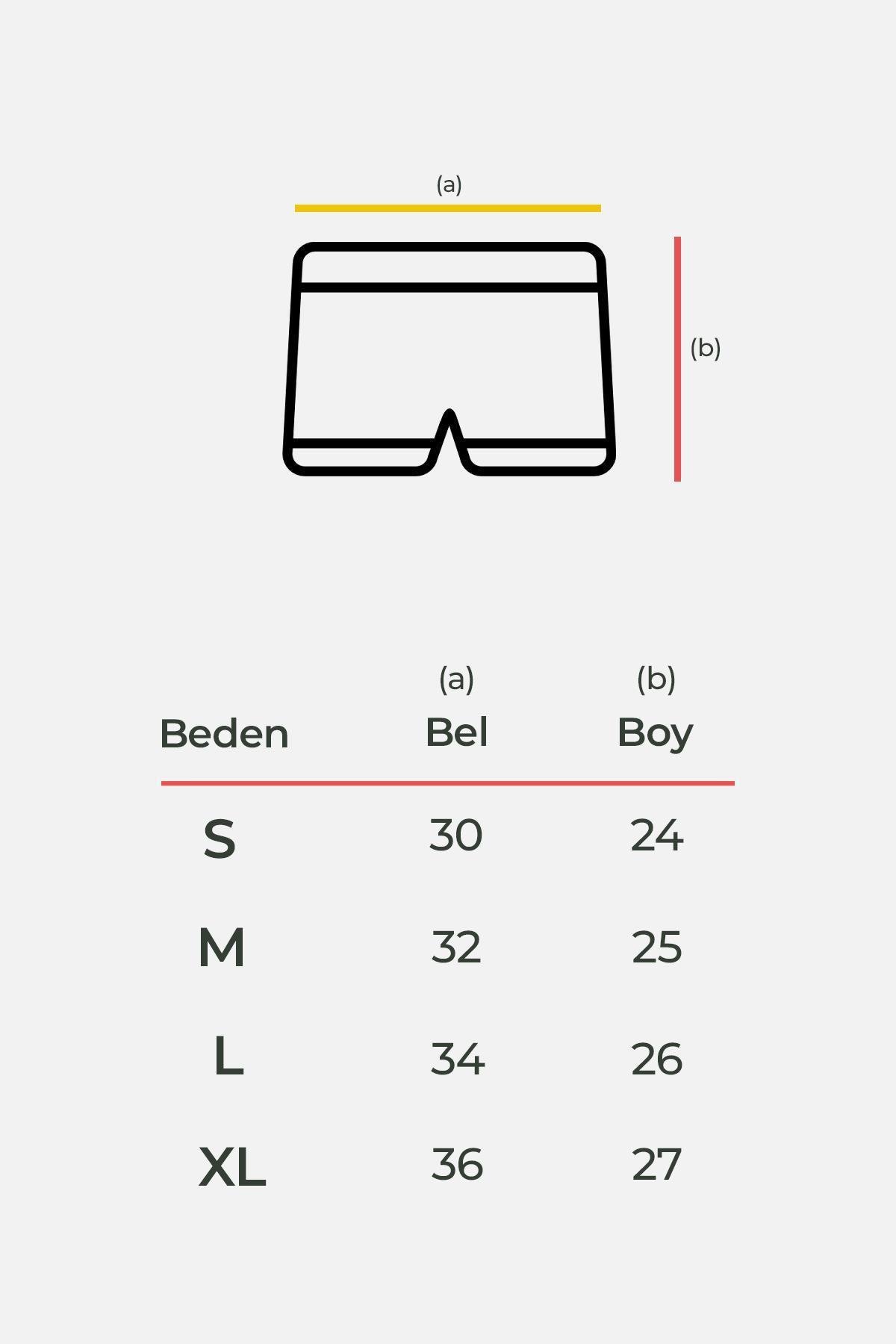Aytuğ Kadın Pamuklu Boxer   Tekli