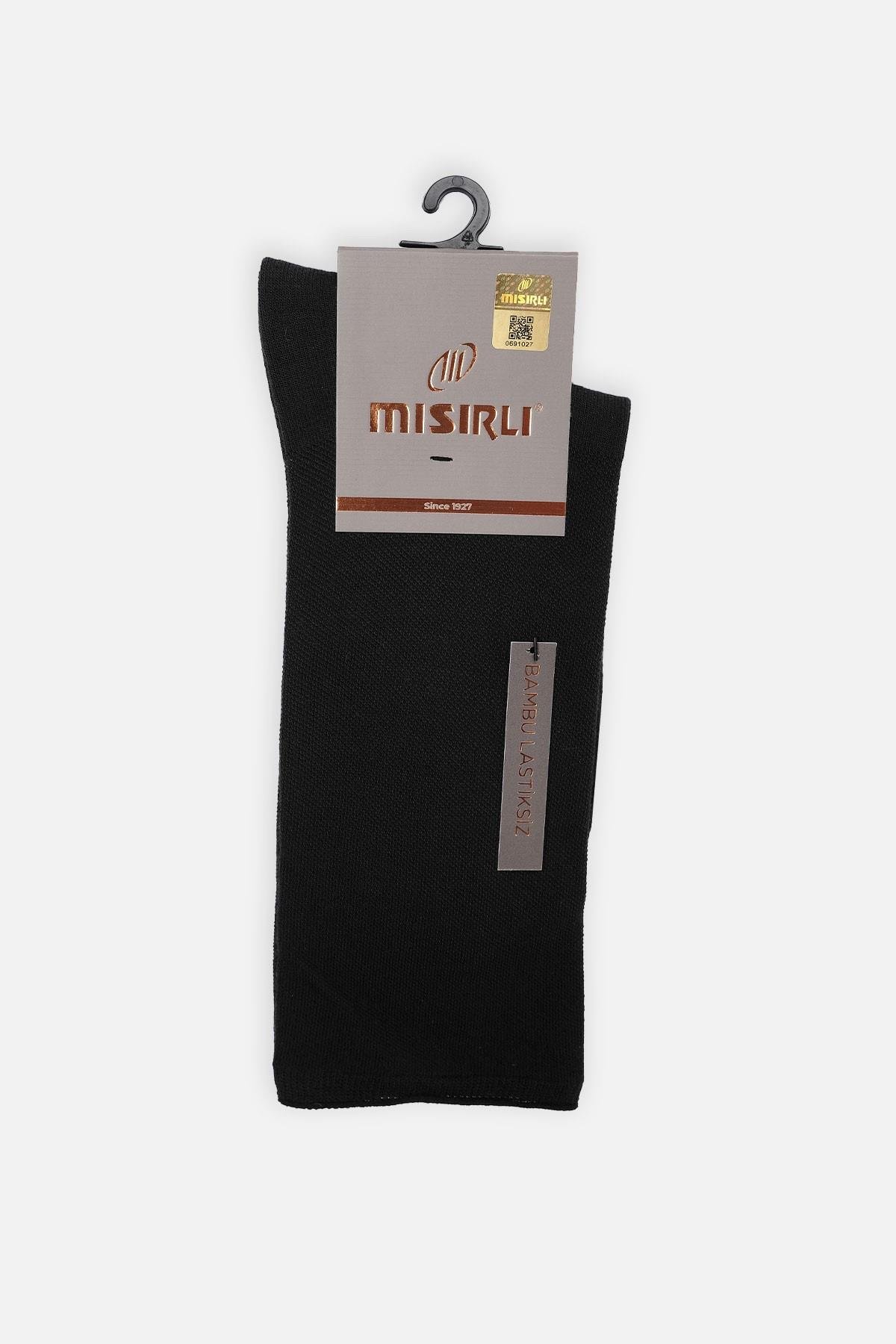Mısırlı Erkek Bambu Tekli Diabetiker Lastiksiz Soket Çorap