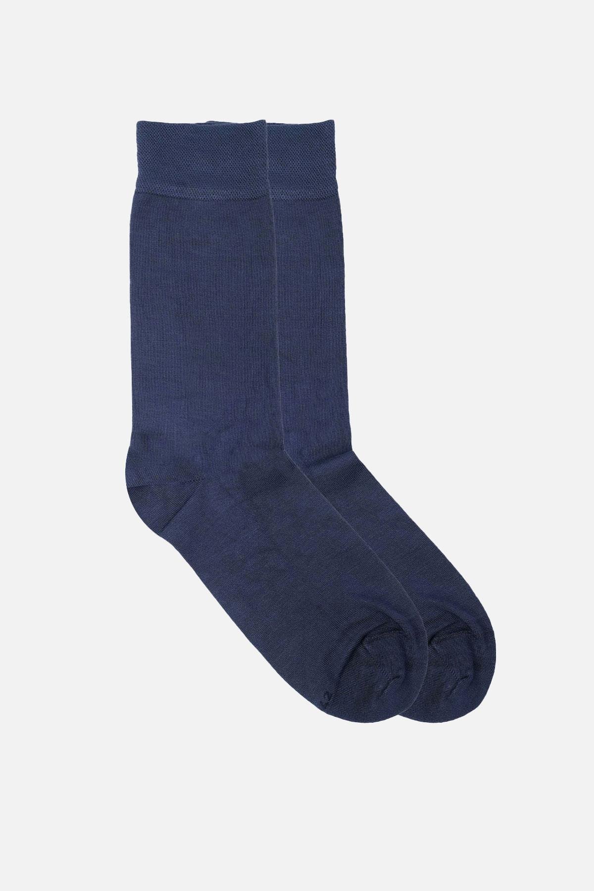 Mısırlı Erkek Bambu Tekli Jean Soket Çorap   M 62000 J