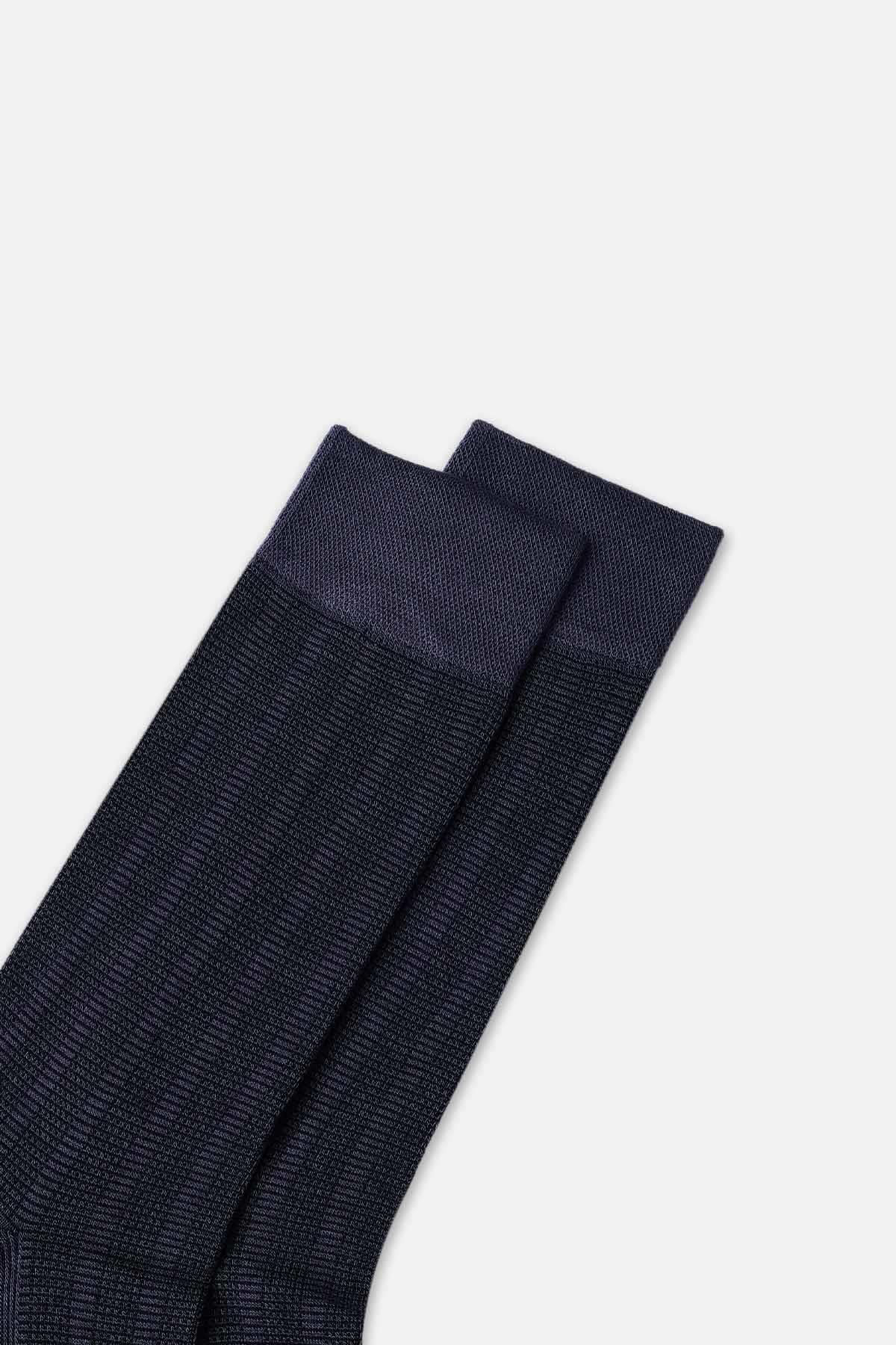 Mısırlı Erkek Bambu Tekli Jean Soket Çorap   M 62002 J