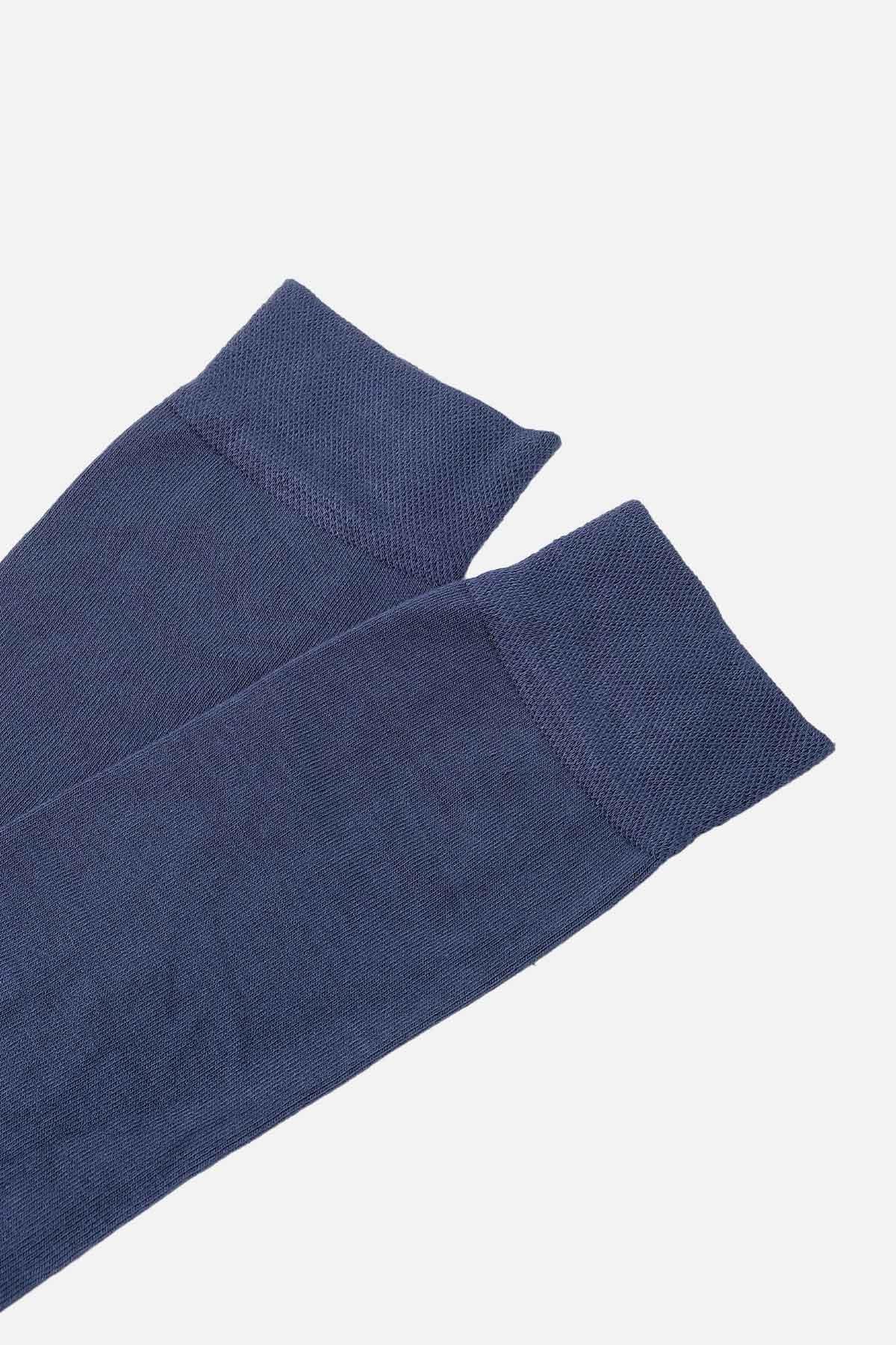 Mısırlı Erkek Bambu Tekli Jean Soket Çorap - M-62000-J