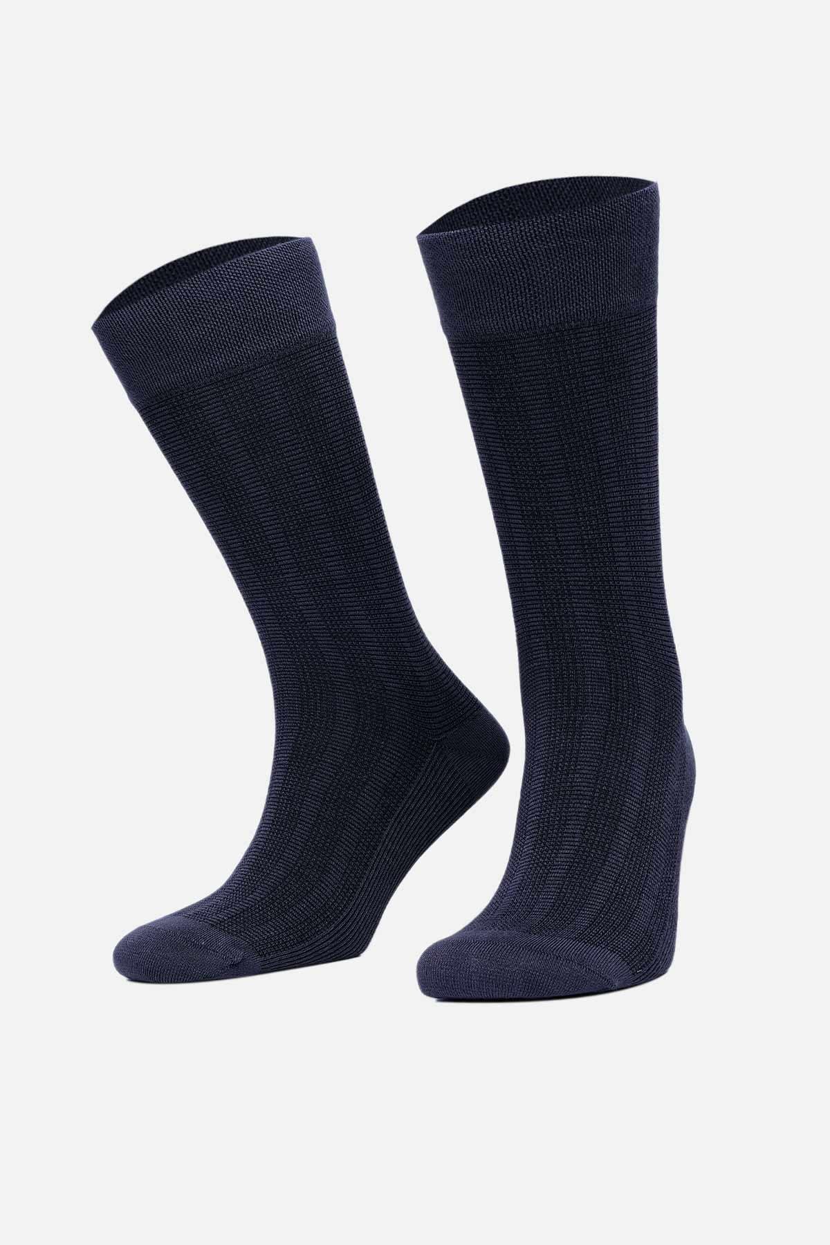 Mısırlı Erkek Bambu Tekli Jean Soket Çorap